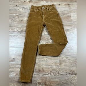 Patagonia Tan Corduroy Skinny Pants Women’s 26